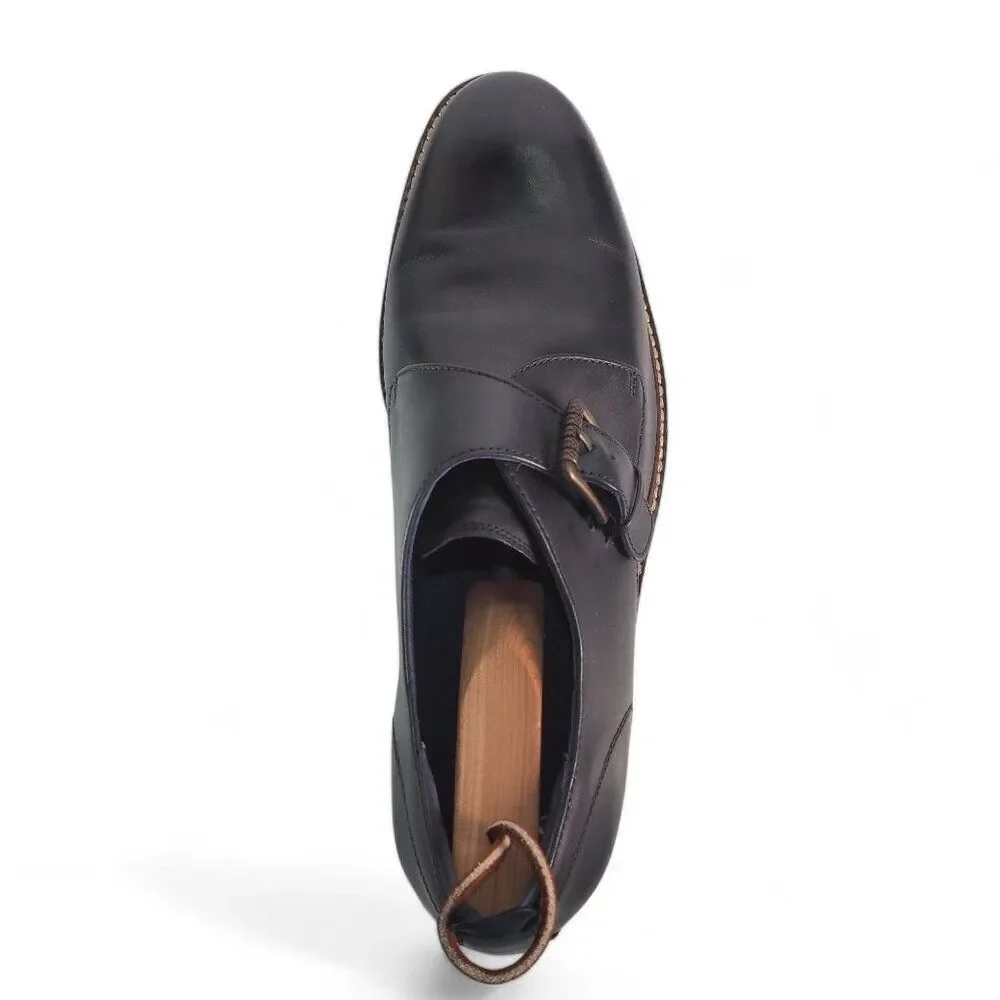 Cole Haan Kennedy Grand OS Single Monk‎ Strap Oxfords Black C26115 Men's 10M